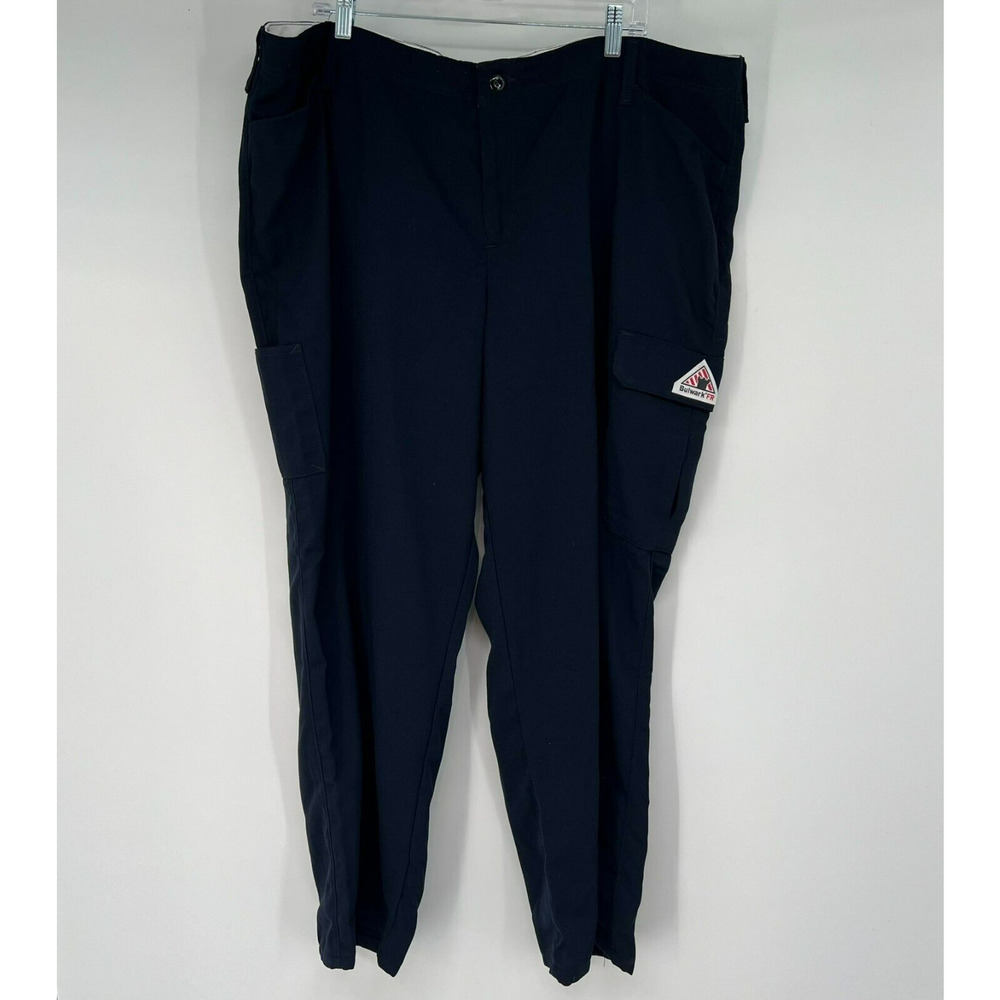 NWOT Bulwark FR Cooltouch 2 Cargo Pants Womens Sz 24 Navy Blue PMU3NV